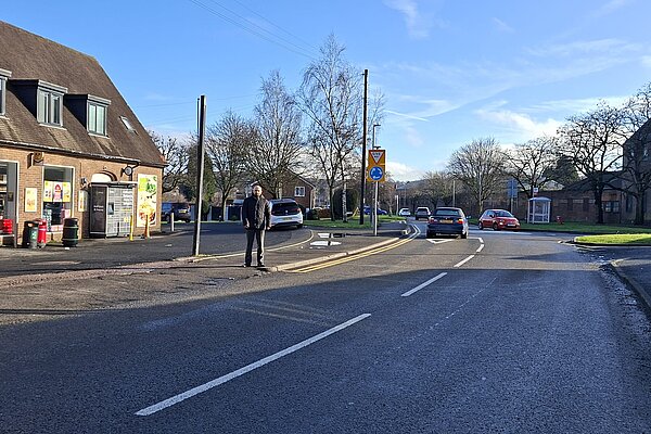 Naz Ahmed on Hungry Hill campaigning for a new crossing