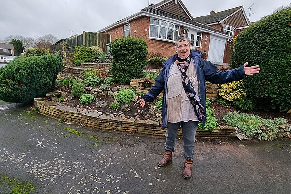 Lois Bramall on Wolveley Avenue